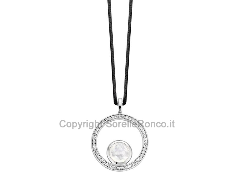 COLLANA TI SENTO MILANO CON ZIRCONI