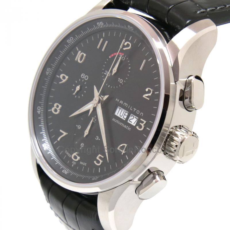 HAMILTON JAZZMASTER MAESTRO CHRONO NERO 45MM