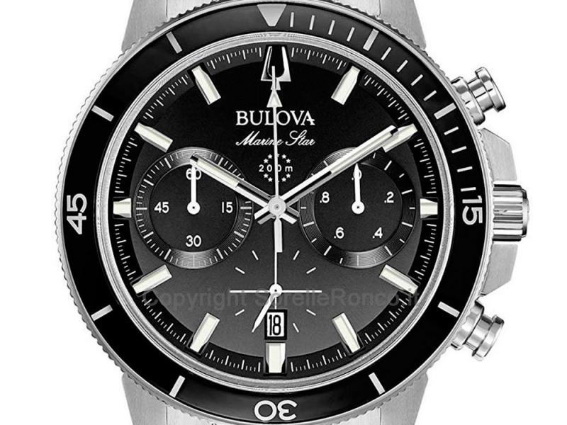 BULOVA MARINE STAR NERO CHRONO 45MM