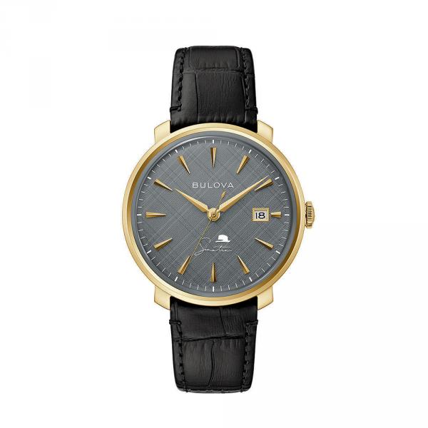 97B201 - Bulova Frank Sinatra Grigio 40mm Cassa Dorata