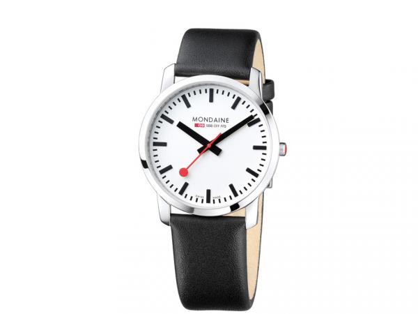 A638-30350-11SBB - Mondaine Simply Elegant 41mm Quarzo