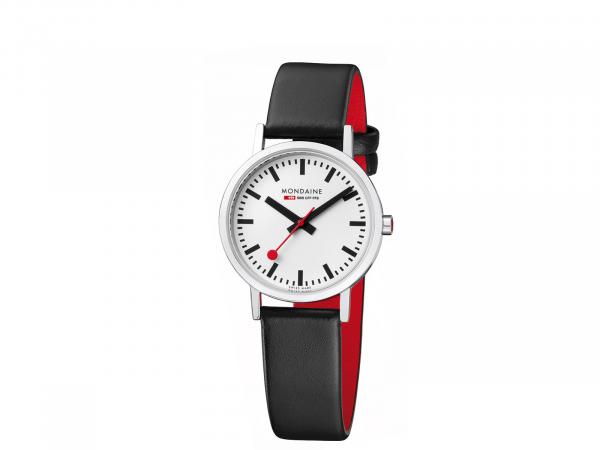 A658-30323-11SBB - Mondaine Classic 30mm Quarzo Nero