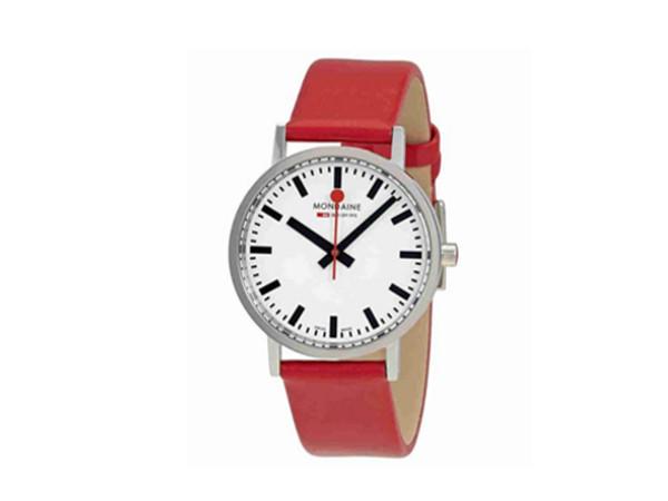 A660-30314-11SBCS - Mondaine Classic 36mm Rosso