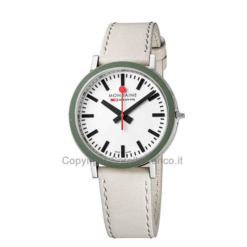 MONDAINE STOP2GO GOTTARDO 41MM BIANCO LIMITED