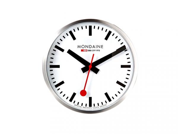 A990-CLOCK-16SBB - Orologio Mondaine Wall Clock 25cm