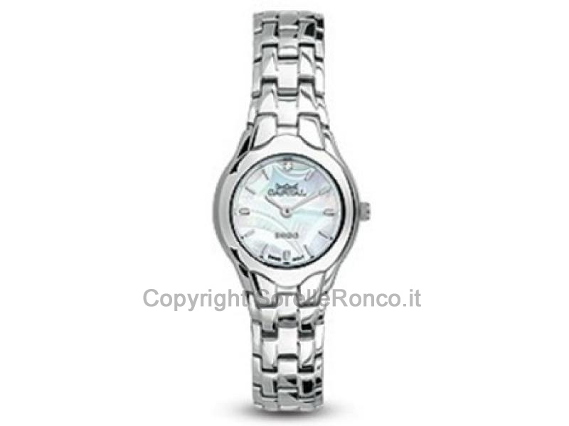 OROLOGIO CAPITAL DIAMANTI MOP ACCIAIO