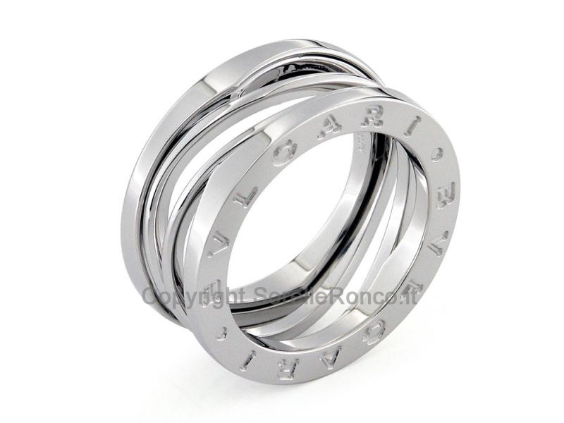 ANELLO BULGARI BZERO1 ZAHA HADID 3 FASCE