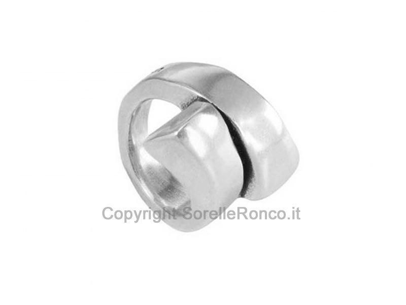 ANELLO UNODE50 RICITO DE PLATA UNISEX M