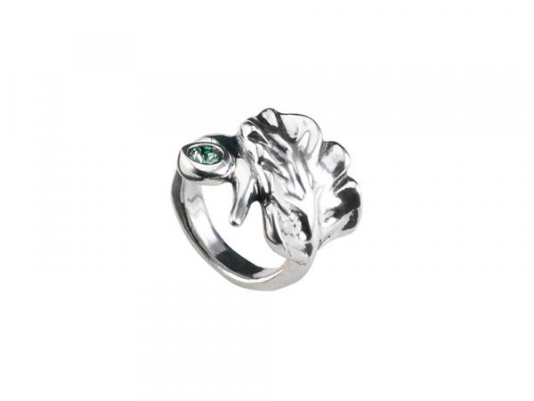 ANI0545VRDMTL-L - Anello UNOde50 Hojas L