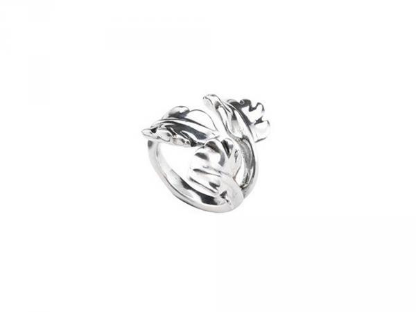ANI0546MTL0000-L - Anello UNOde50 La Hoja L