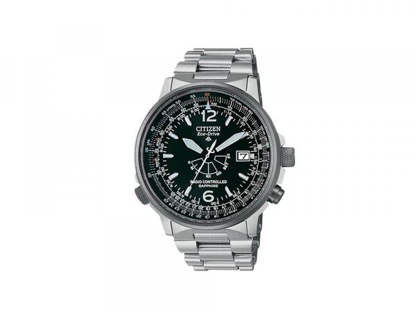 AS2031-57E - Orologio Citizen Pilot Radiocontrollato Nero 44mm