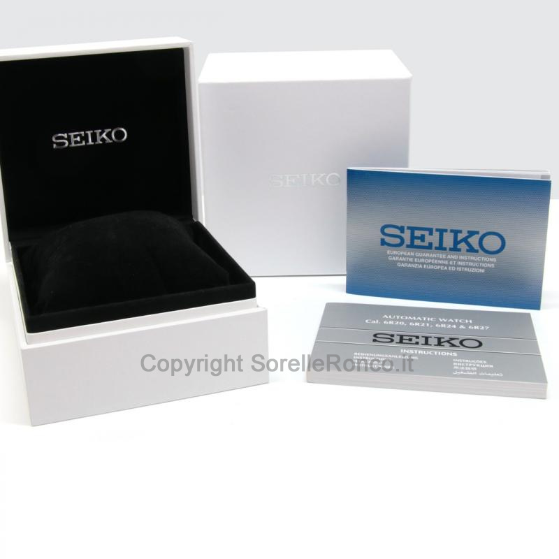 SEIKO PRESAGE COCKTAIL PRUGNA 40,5MM PELLE PRUGNA