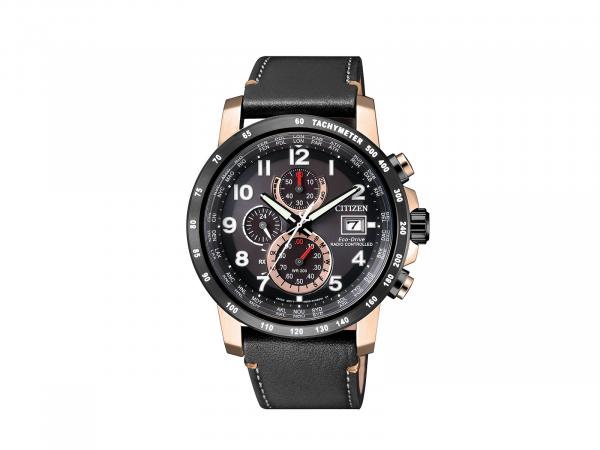 AT8126-02E - Citizen Sport 43mm Placcato Oro/Pelle