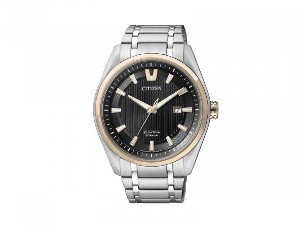 AW1244-56E - Citizen SUPER Titanio 1240 42mm Bicolore