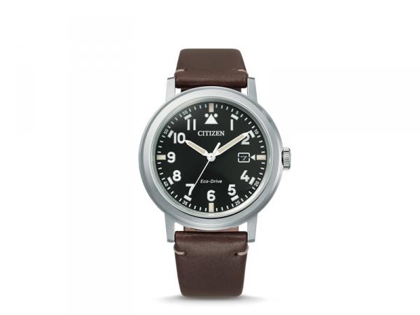 AW1620-21E - Citizen Of Collection Eco Drive Nero 42mm Pelle