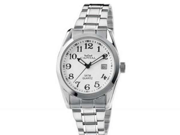 AX106-01 - Orologio Capital Acciaio Bianco