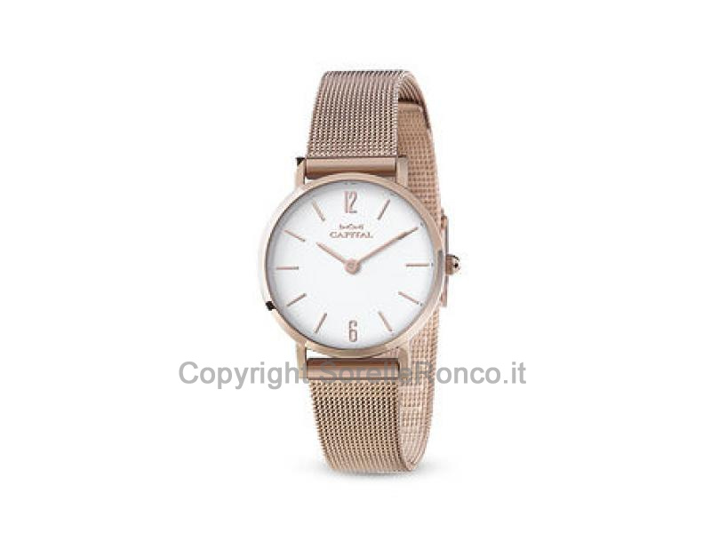 OROLOGIO CAPITAL LONDON QUARZO ROSÈ 26MM