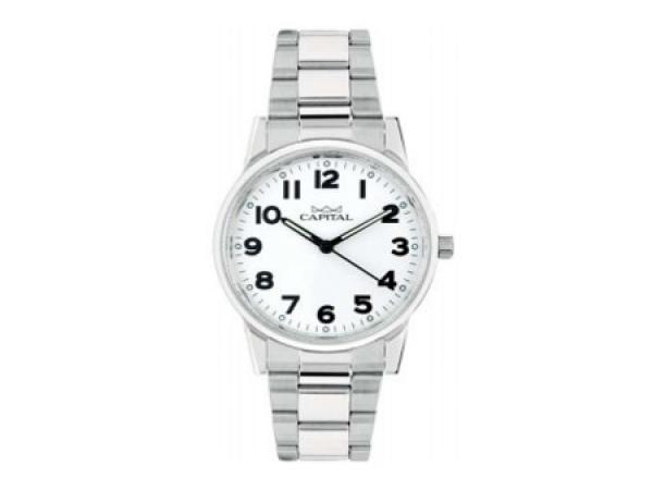 AX216-01 - Orologio Capital Acciaio Bianco 38mm