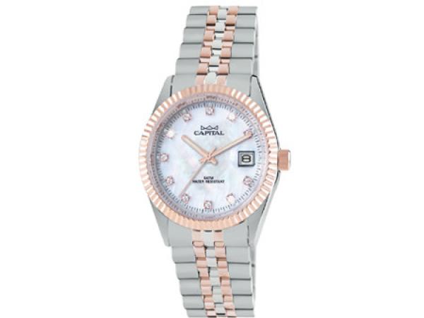 AX300B - Orologio Capital Diamanti bicolor 36mm