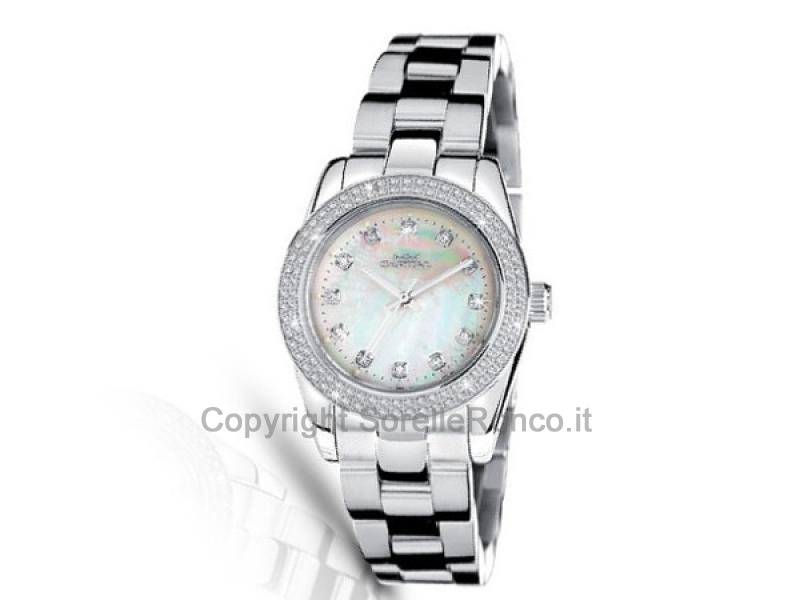 OROLOGIO CAPITAL ACCIAIO DIAMANTI MOP