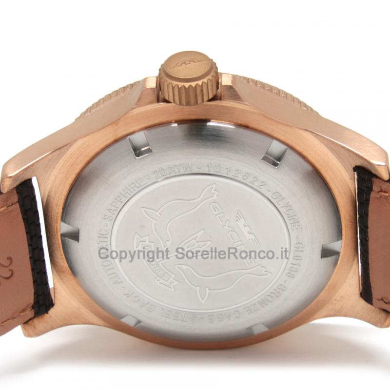 GLYCINE COMBAT SUB BRONZO 42MM TESSUTO