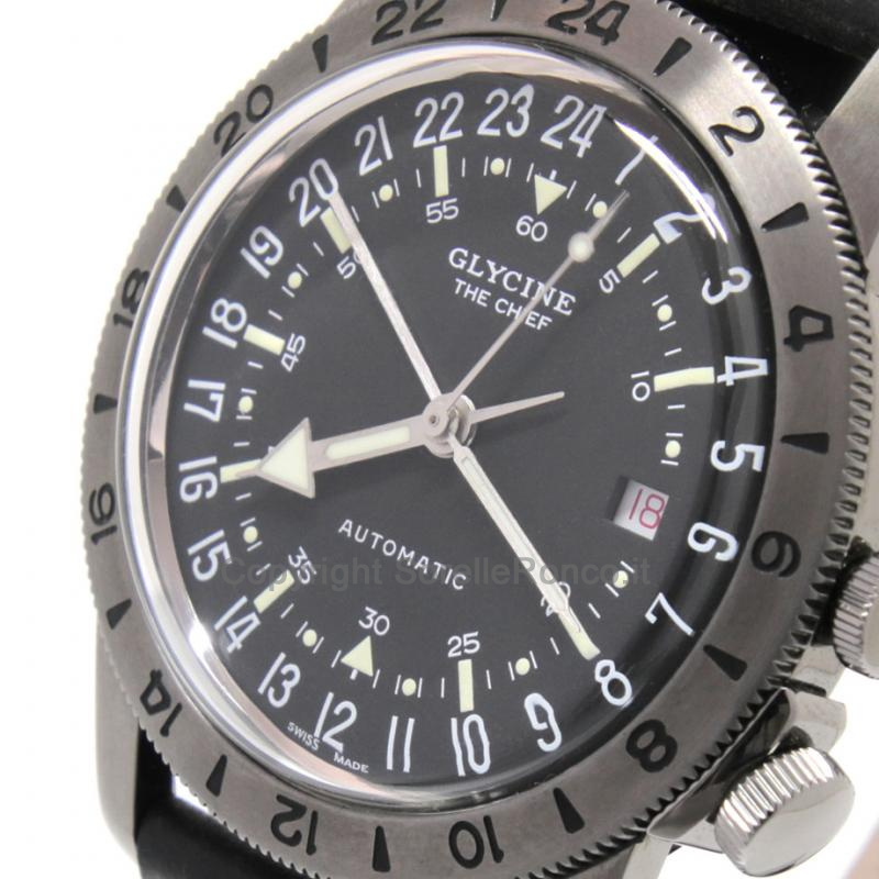 GLYCINE AIRMAN THE CHIEF BRUNITO 40MM LIMITED ED.