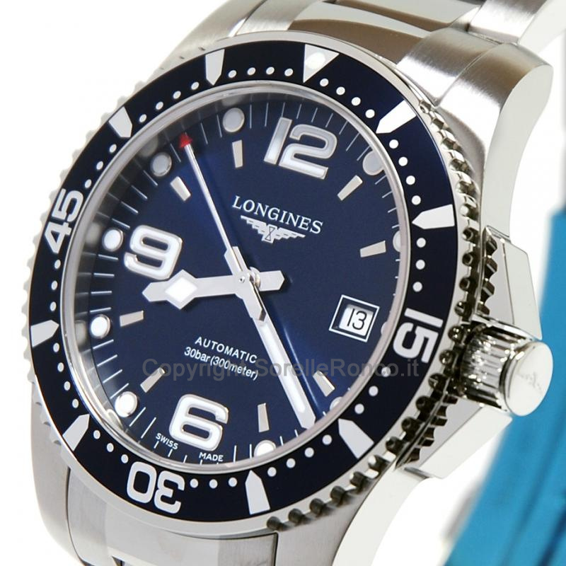 LONGINES HYDROCONQUEST 41MM AUTOMATICO BLU ACCIAIO