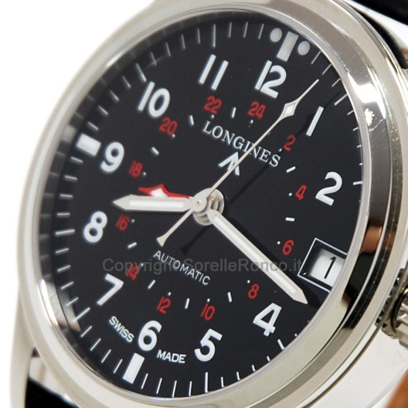 LONGINES HERITAGE AVIGATION 44MM NERO