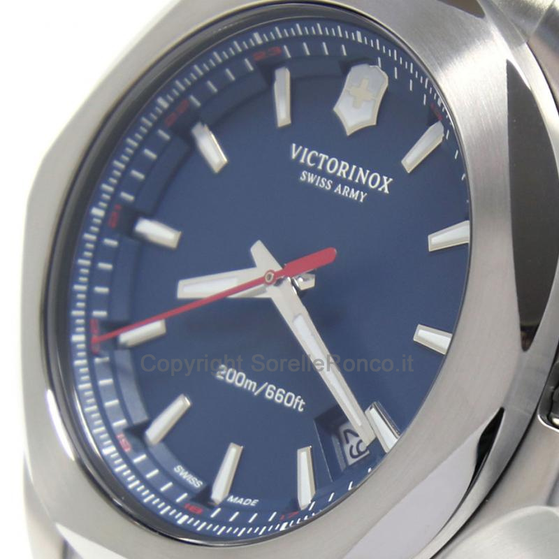VICTORINOX I.N.O.X. BLU GOMMA 43MM