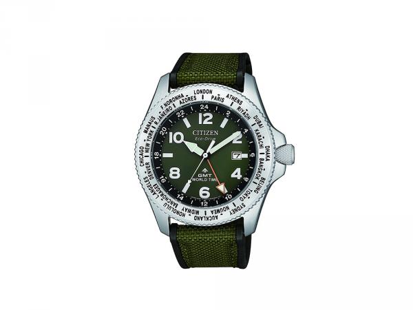 BJ7100-23X - Citizen Promaster GMT Verde 41mm