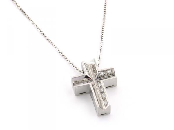 CF00255 - Girocollo BLISS con Diamanti in Oro