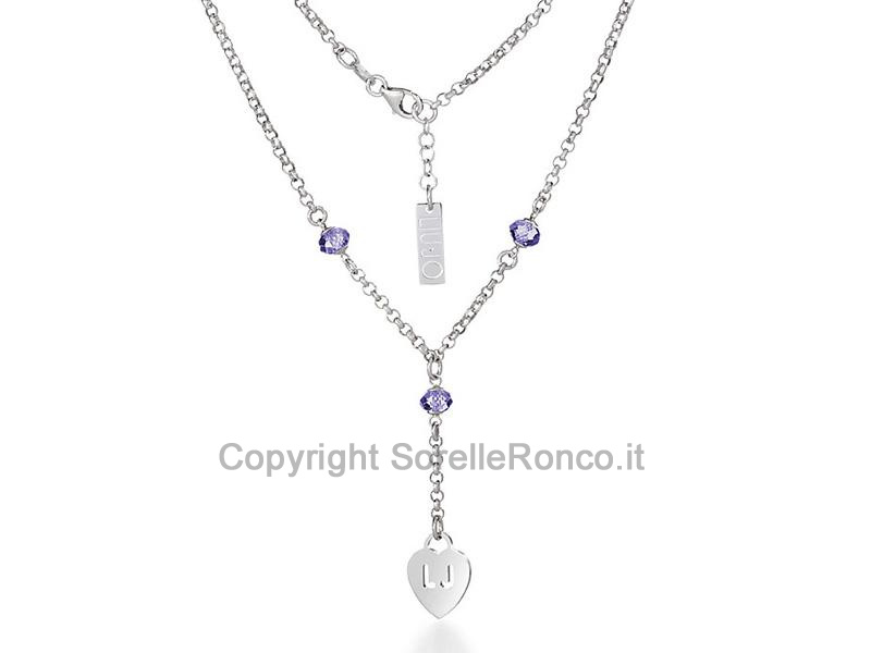 COLLANA LIU JO PENDENTE ARGENTO
