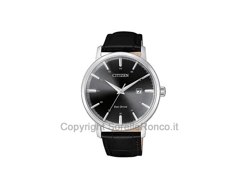 CITIZEN SOLO TEMPO NERO 40MM PELLE NERA