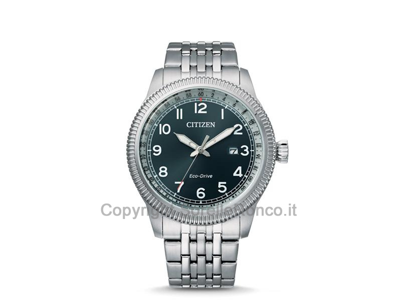 CITIZEN OF COLLECTION ECO DRIVE BLU 43MM ACCIAIO