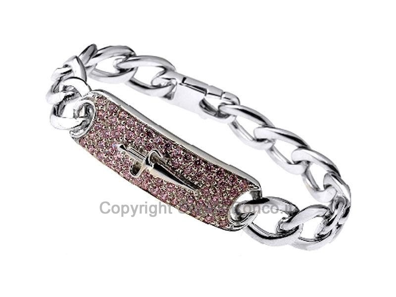 BRACCIALE CESARE PACIOTTI ZAFFIRI ROSA