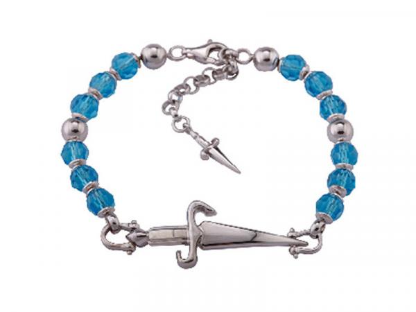 JPBR0351B - Bracciale Cesare Paciotti Swarowski Blu Pugnale