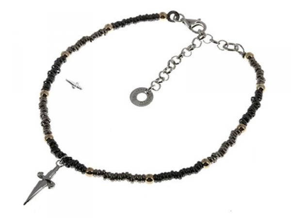 JPBR0422B - Bracciale Cesare Paciotti Argento Pugnale