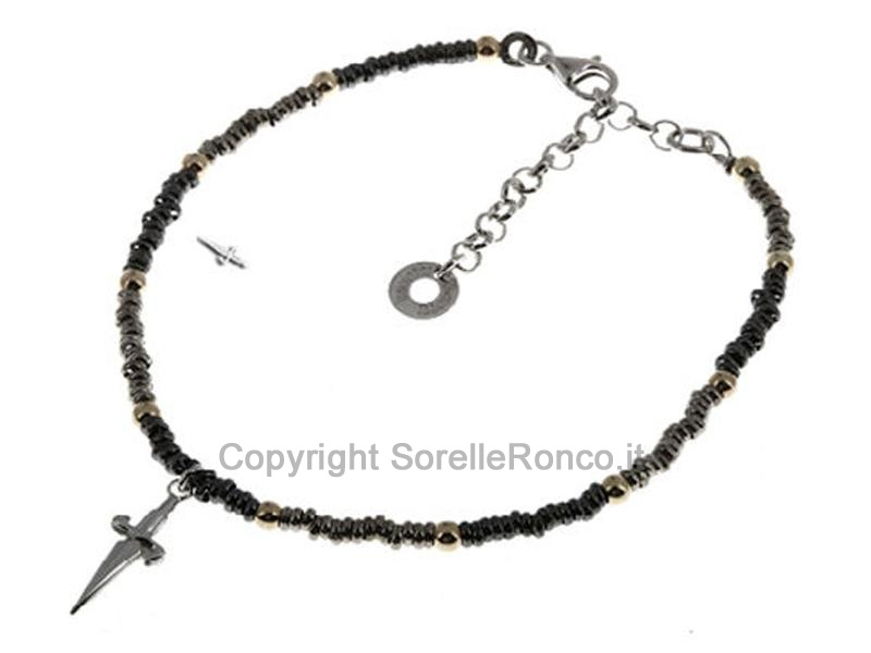 BRACCIALE CESARE PACIOTTI ARGENTO PUGNALE