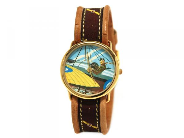 BRE-ORL-0001 - Orologio Breil Chrono Trama Pilota Pelle e Tessuto