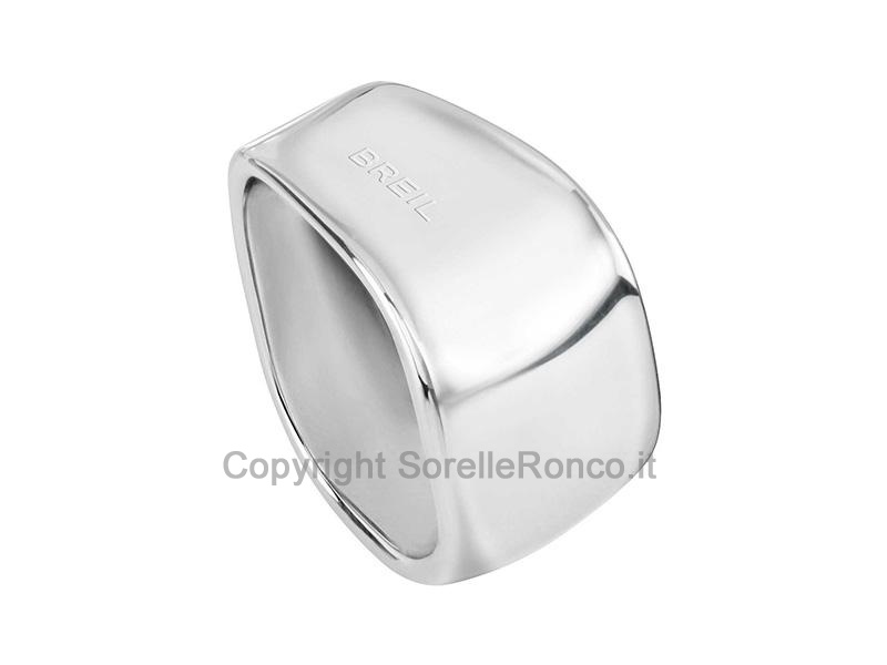 ANELLO BREIL LIQUID ACCIAIO ARGENTO 16