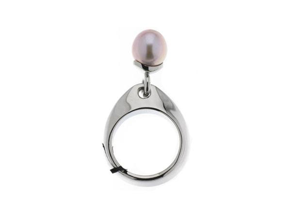 2131810112 - Anello Breil Stones Acciaio Perla Rosa