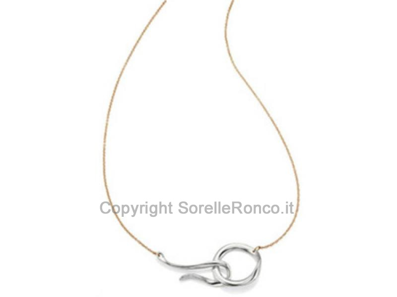 COLLANA BREIL SIGN ARGENTO E ORO