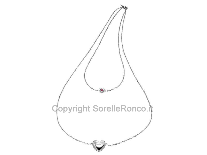COLLANA BREIL LOVE AROUND ARGENTO 70CM