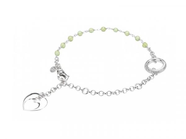 BROSL09RC0 - Bracciale Rosario Tuum Cor con Peridoto