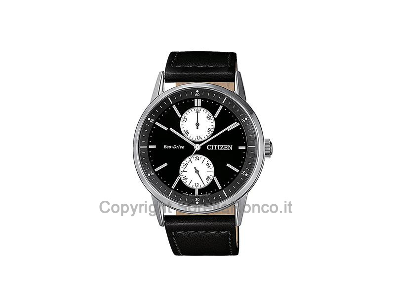 CITIZEN METROPOLITAN NERO 41MM PELLE NERA