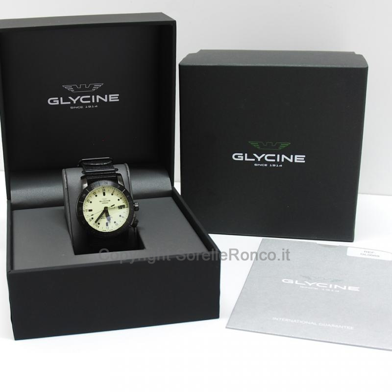 GLYCINE AIRMAN 42MM QUADRANTE LUMINOUS VERDE