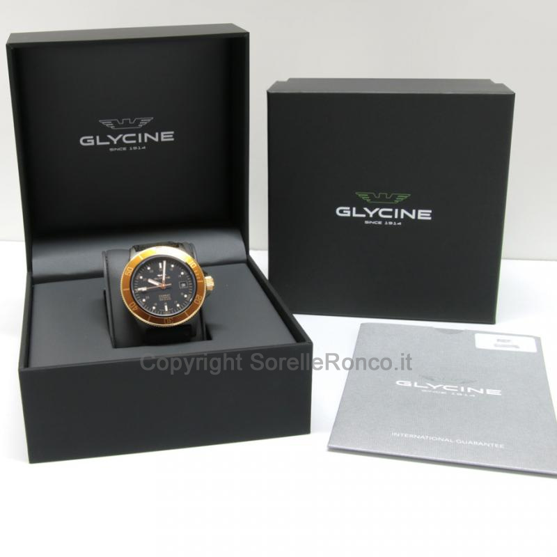 GLYCINE COMBAT SUB STEALTH BRACCIALE TESSUTO 42MM