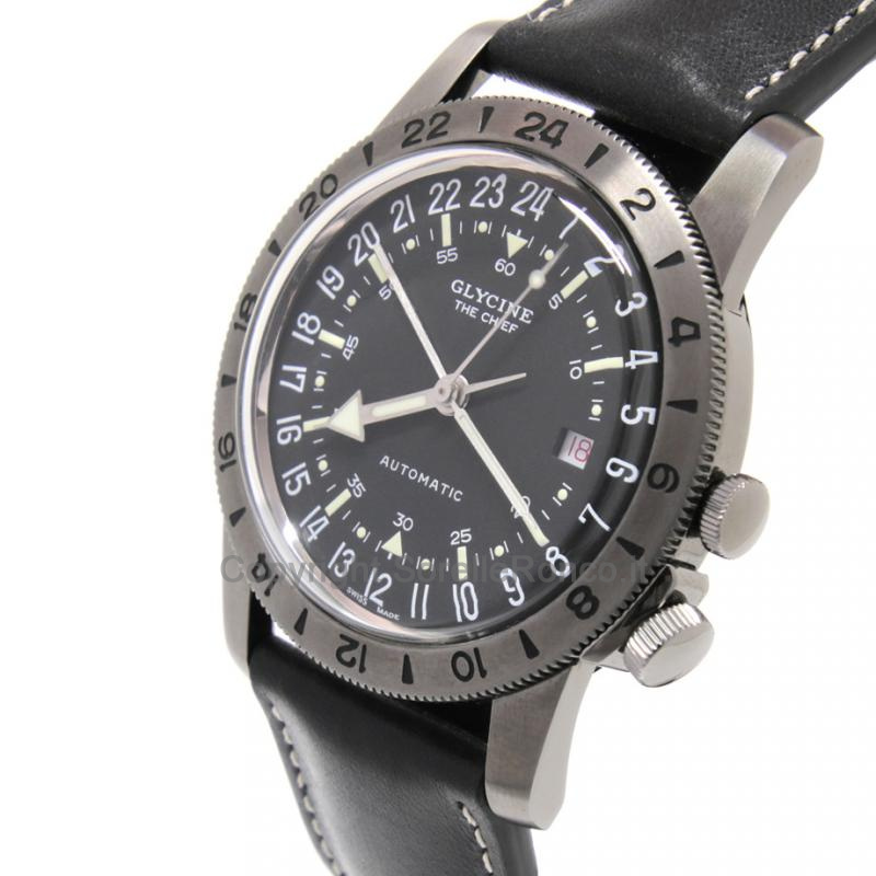 GLYCINE AIRMAN THE CHIEF BRUNITO 40MM LIMITED ED.