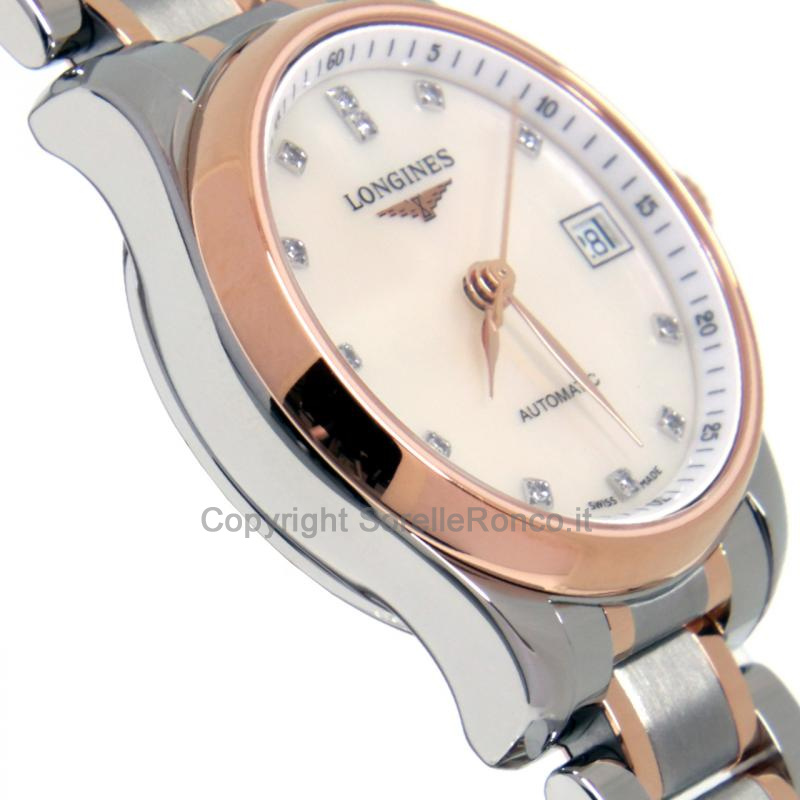 LONGINES MASTER OROROSA 18KT  25MM