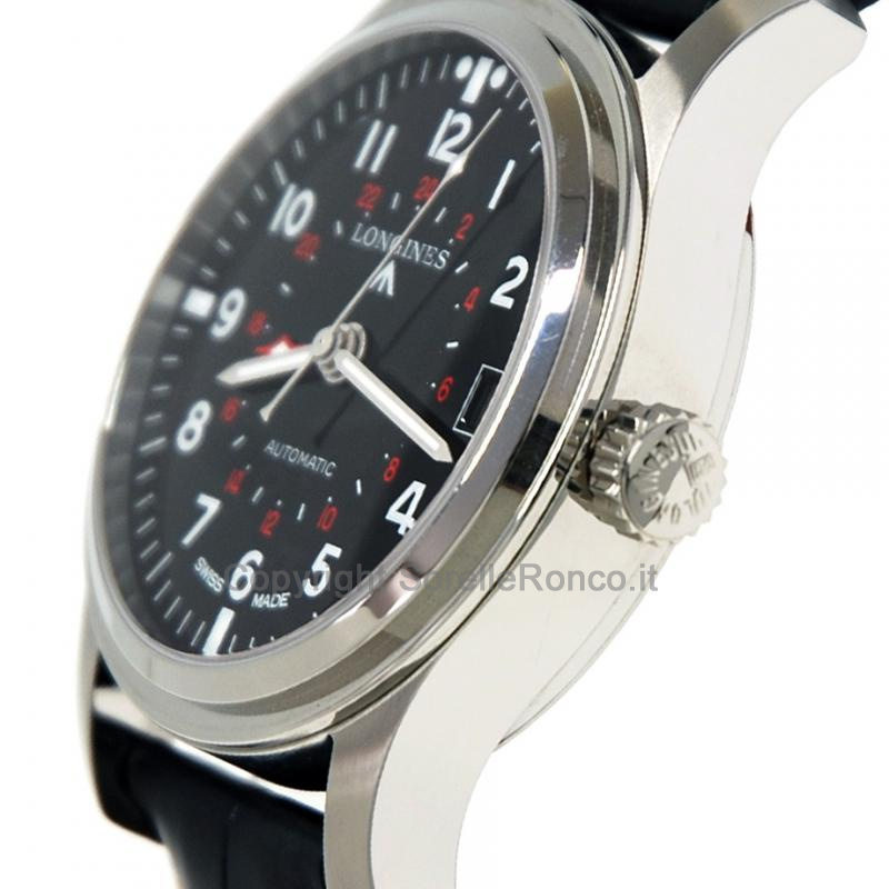 LONGINES HERITAGE AVIGATION 44MM NERO